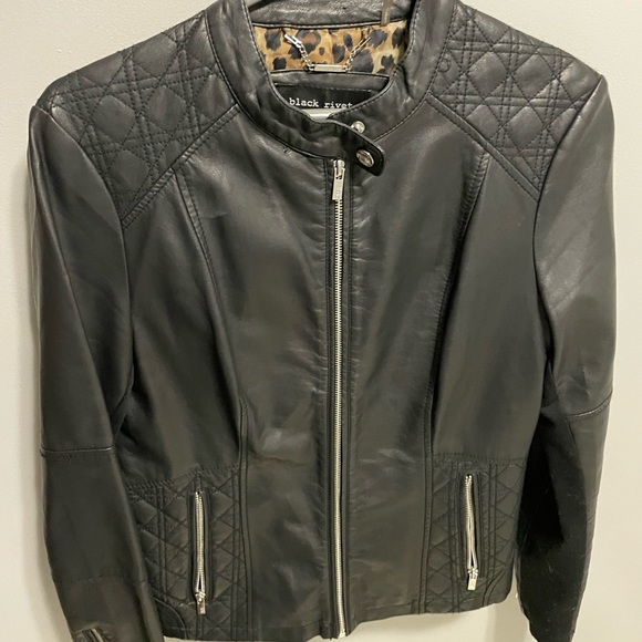 Black Rivet Jackets & Coats Black Rivet Faux Leather Jacket Poshmark